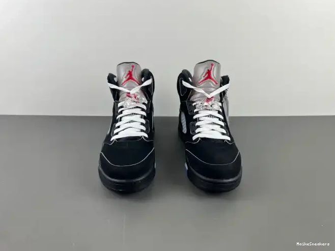 MaikeSneakers HF3975-001 Reimagined Air Black Jordan 5 Metallic 0611